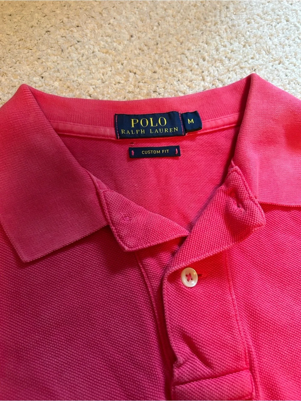 Medium Vintage Polo Ralph Lauren distressed sailfish Marlin Graphic Polo